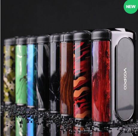 100% Authentic VOOPOO VMATE 200W TC Box Mod fit for Fit Uforce T1 Tank Dual 18650 batteries Fashion E cigarette Vape Mods