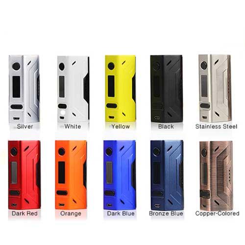 Original Smoant Battlestar 200W TC Box Mod New Colors 200Watt Vape Mod Dual 18650 Battery DHL Free shipping