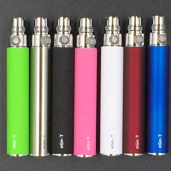 EGO Batteries for Electronic Cigarette EgoT vape batteries 510 Thread 650mah 900mah 1100mah for CE4 atomizer CE5 clearomizer