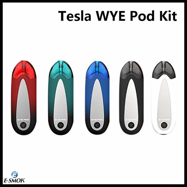 Authentic Tesla WYE Pod Kit E Cigarette WYE Pod 2.0ML Capacity Teslacigs Vape Pod 100% Original