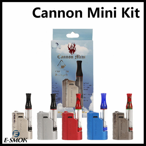 Authentic Cannon Mini Starter Kits 350mAh VV Variable Voltage Battery 1.0ml Resin Thick Oil Cartridge Tank imini
8000
 V2 Vape Kit