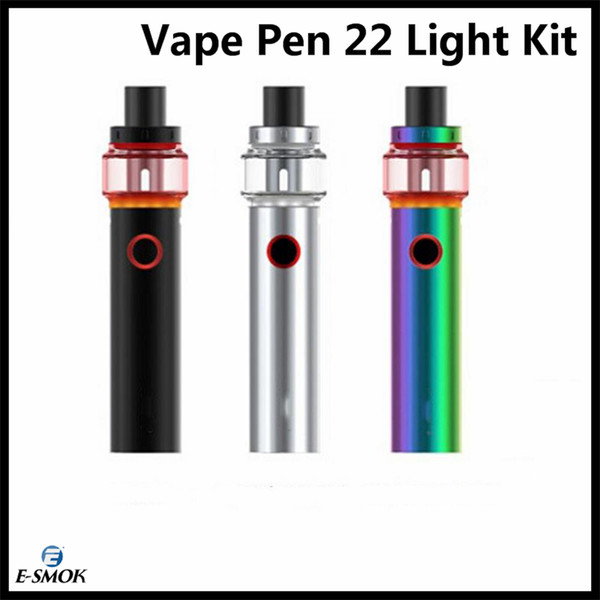 Vape Pen 22 Light Edition Kit Vape Pen All In One Style Starter Kit 1650mAh Built In Battery Electronic Cigarette Kit