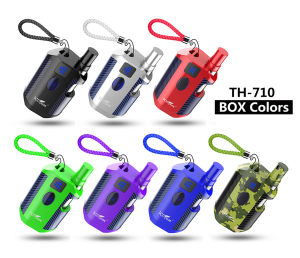 Original Kangvape TH-710 Kit Preheat Box Kit 650mAh Battery Adjustable Voltage 0.5ml Thick Oil Cartridge E Cigarette