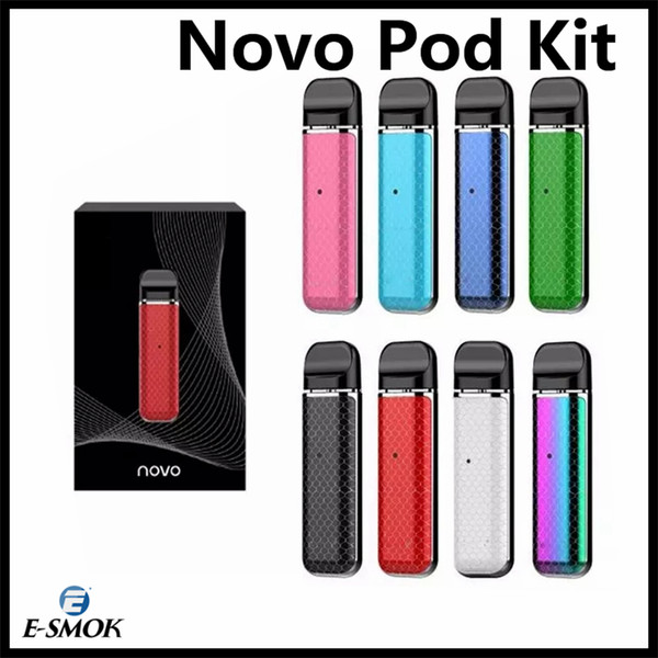 Novo Pod Starter Kits 450mAh Built-in Battery E Cigarettes Vape with 2ml Empty Cartridges Portable Vape Pen Kit Top Quanty