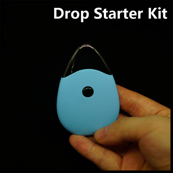 Drop Starter Kit 2ml Cartridge Built-in 310mAh Battery No Button Design with LED Indicator DHL Free