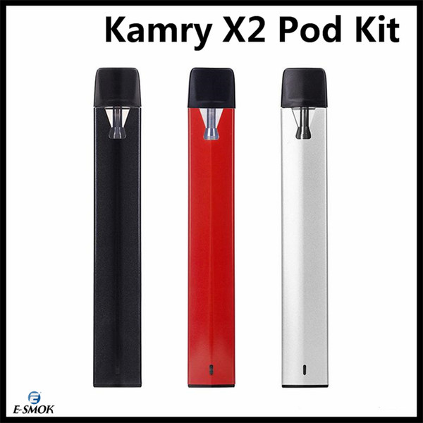 Original Kamry X2 Pod Kit Vaporizer Starter Kit Pods Kit 320mAh Battery 1.5ml Cartridge With Micro USB Charger Vape Pod 100% Authentic