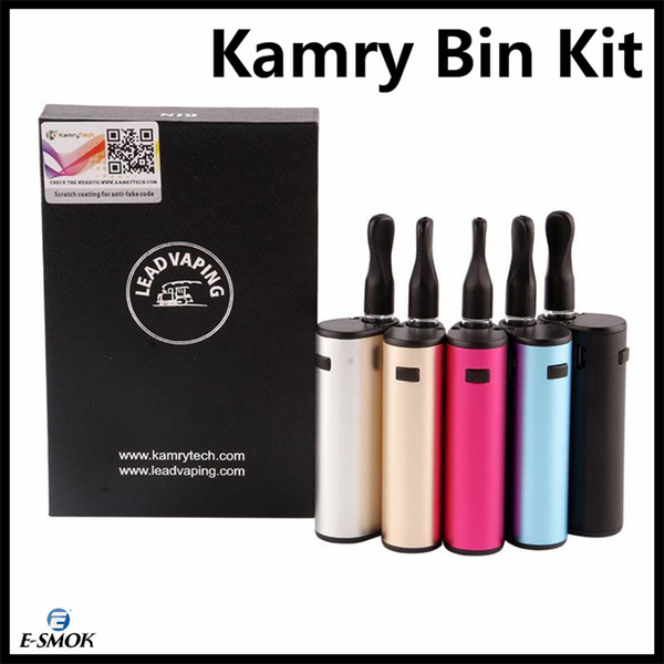 Original Kamry Bin Kit Oil Mini Mod 650Mah Battery Box Mod Ceramic Atomizer Vs 5S Vv 2In 1 Wax And Oil Vape Mod Vv Mods