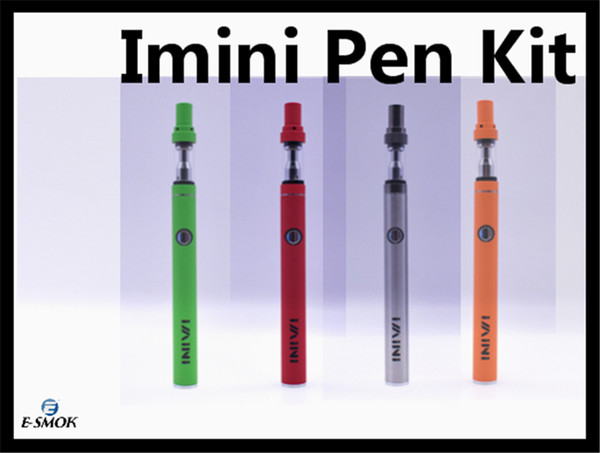 Imini Pen Vaporizer Kit 380mah Battery Capacity 0.5ml Atomizer Capacity Thick Oil Cartridge Vape Twist Variable Voltage Battery Original