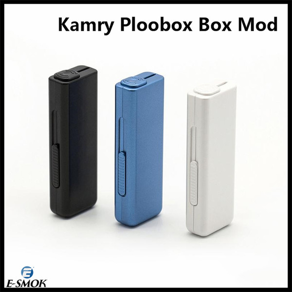 100% Authentic Kamry Ploobox Box Mod VV Built-in 310mAh Heating Battery Variable Voltage Vape E-Cigarette Mods For Ploom Cartridge Tank