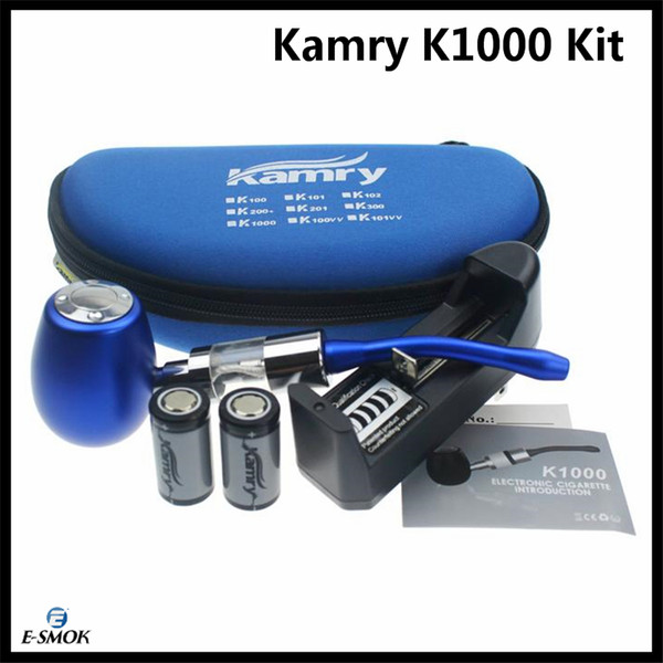 Authentic Kamry K1000 Kit Mod Kit E Tubes K1000 E KIds Kira Kamera K1000 Tube Vape 18350 Battery Mod Starter Vape Pen Kits