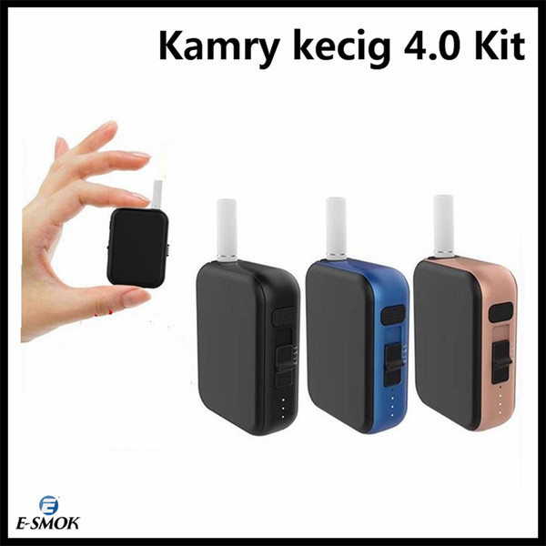 Original Kamry kecig 4.0 Kit Heating Box Kit 650mAh Temperature Controlled KeCig4.0 Heat Stick Box Vaporizer for Herb 100% Authentic