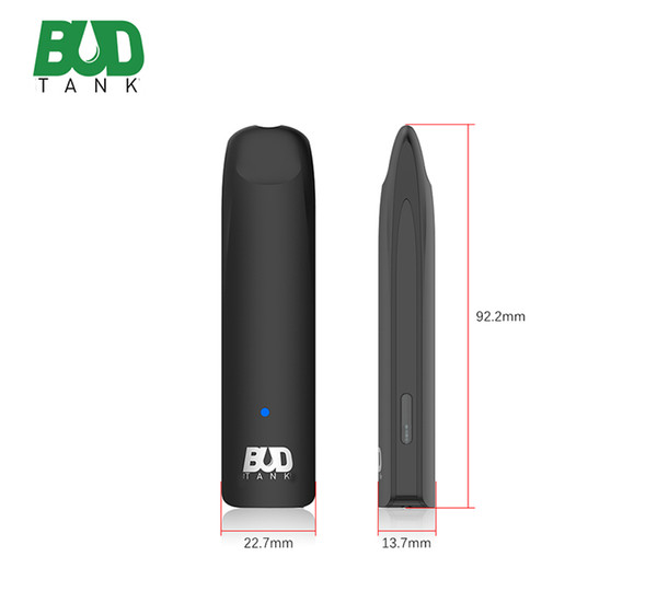 New BUDTank D3 Starter Kit 0.5ml Tank 240mah Battery BUD Tank E-cigarette Pods Thick Oil Vape Pen Pocket Size