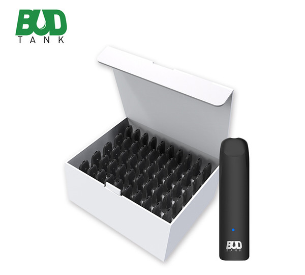 BUDTank D3 Starter Kit 0.5ml Tank 240mah Battery BUD Tank E-cigarette Pods Black Tube Packing Thick Oil Vape Pen Pocket Size