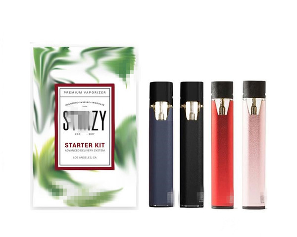 Newest Premium Vaporizer Starter Kit 210mah 5 Colors Rechargeable Battery With USB Cable Vs Vmod Novo coco Kit DHL Free Shipping
