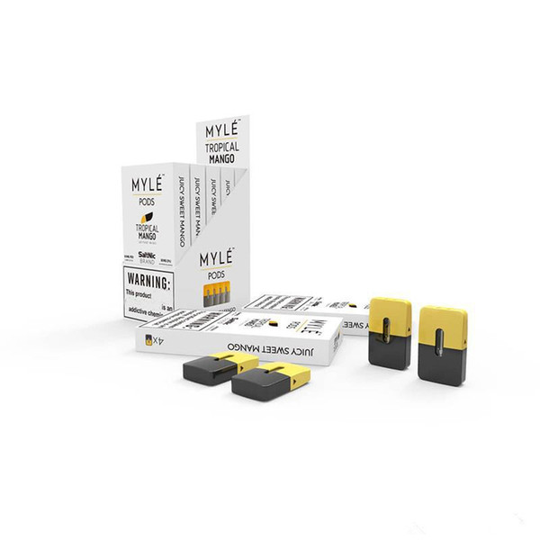 Wholesale Disposable Myle Pods for Myle Vape Starter Kit Battery Device Compatible Pods Cartridges Five Flavors VS stig pods