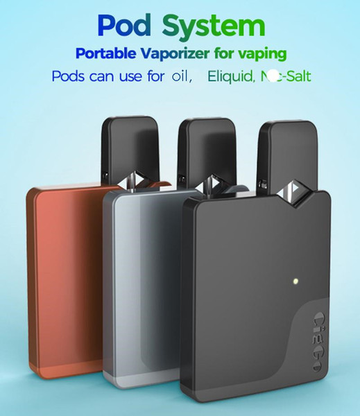 Authentic Ciggo J Box Pod Kit 350mAh Portable Vape Mod Starter Kit with 0.6ml Ceramic Coil Cartridge Compatible Jbox Battery