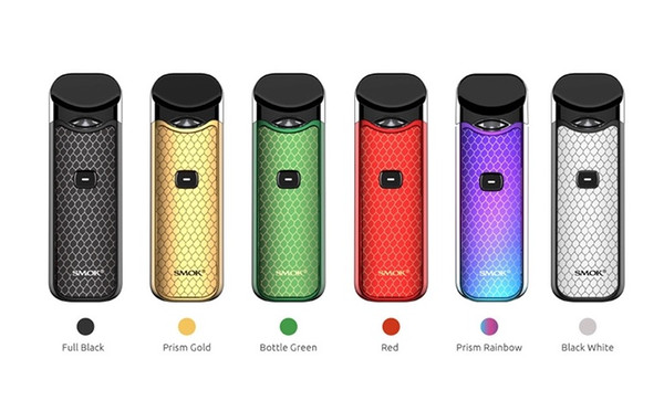 Nord Kit w/ with 1100mAh Battery 3ml Refillable Cartridge Come With Mesh and Regular Cotton Coils for Salt Nic Vaping