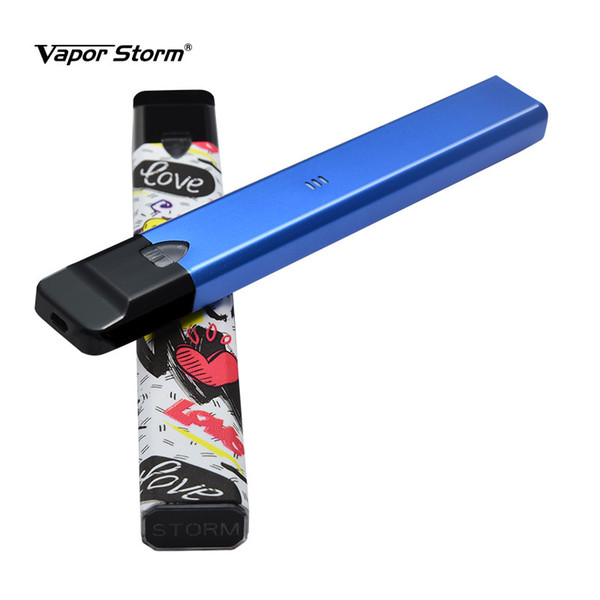 authentic stalker vape pen starter kits portable 1.8ml pods cartridge 400mAh graffiti rechargeable battery e cig DHL free shipping