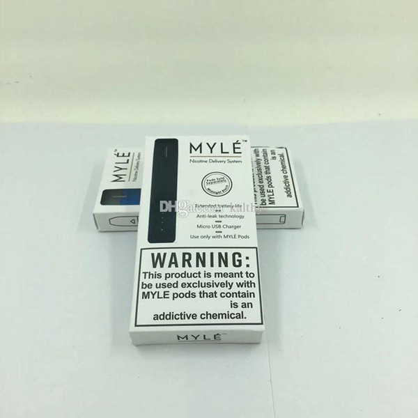 DHL FREE VGOD Myle Pod Starter Kit 240mAh Portable Vape pen Kit 5flavors high quality