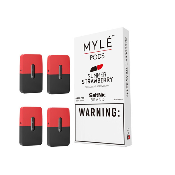 Disposable Myle Vape Pods 0.9ml Replacement Five Flavors Pod Cartridges For Myle Pen Device Kit High Quality