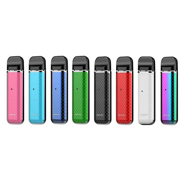 2019 Novo Pod Starter Kit Portable Vape pen starter Kits with 450mAh built-in battery and 2ml Empty Cartridge E-cigarette pod