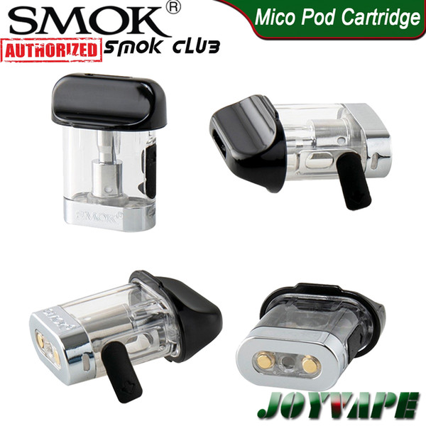 SMOK Mico Pods Cartridges 1.7ml Side-refilling Regular 1.0ohm Mesh 0.8ohm Ceramic 1.4ohm Coil Optional Replacement Pod for Mico Kit