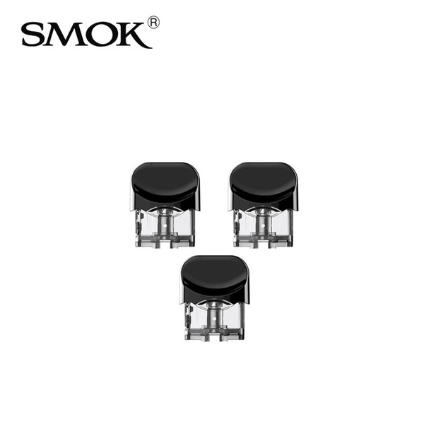 100% Original SMOK Nord Pod Cartridge Replacement Empty Pod(Coil not included) for SMOK Nord Kit 3pcs/Pack