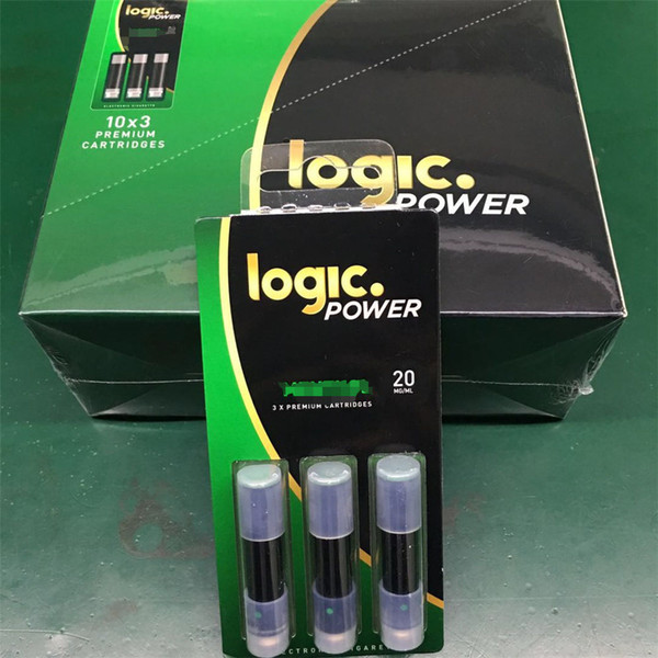 Top Quality Logic Power Vape Cartridge V2 V3 Version Various Flavor 400 puffs Disposable Vape Pod Tank