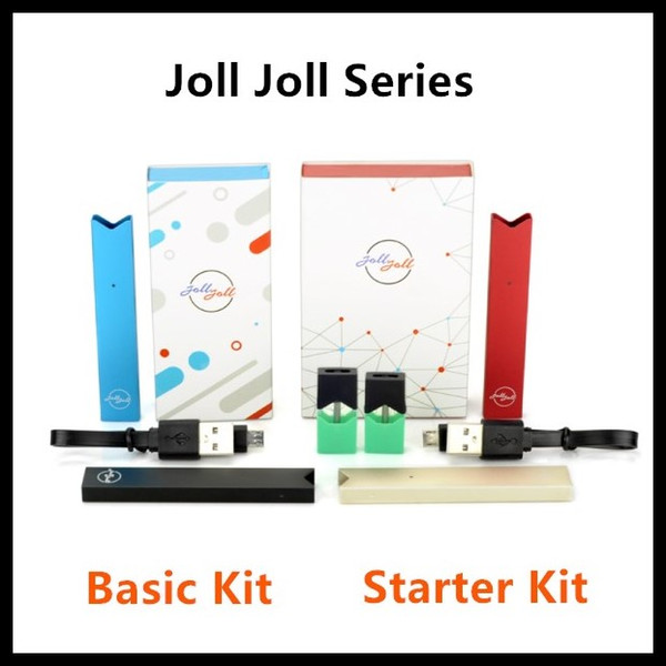 Min.1set Joll Joll 280mah Vape Pen Compatible Battery With 2pcs Compatible Pods 0.7ml Pod