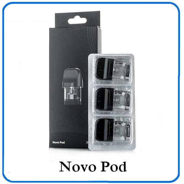 Novo Kit Vape Cartridges Replacement 2ml Refillable Empty 1.2ohm 1.5ohm Nic Salt Refilling Pods Cartridge for Novo Pod 0266253