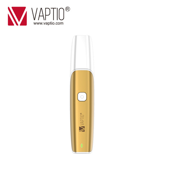 Original Vaptio C-Flat 15W vape kit Electronic Cigarette 1.5ml atomizer and 350mah built in battery USB Charge 1.0ohm ecig kit