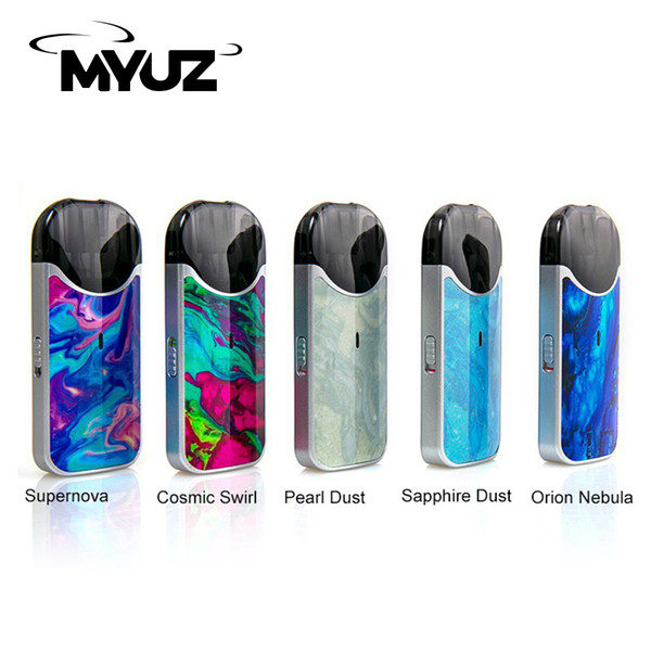 Original MyVapors pod vape Myuz Astora Kit 500mAh Pod System Kit 2ml capacity 10w output vs nord minifit