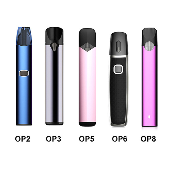 Genuine Vapesoul OP2 OP3 OP5 OP6 OP8 Vape Pen with 1.0ml 1.5ml Ceramic Coil Pod Cartridge for Thick Oil