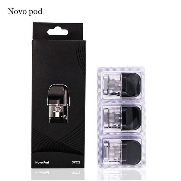 Novo Cartridge Replacement 2ml 1.2Ohm 1.5Ohm Cartridges Tank For Novo Vape Pod System Starter Kit Portable Device