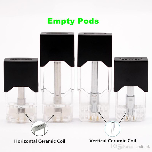 1.0ml Ceramic Coils Vapor Atomizer Electronic Cigarettes Empty Disposable Vape Vaporizer Pen Cartridges Oil Cartridge For juul Battery Pods