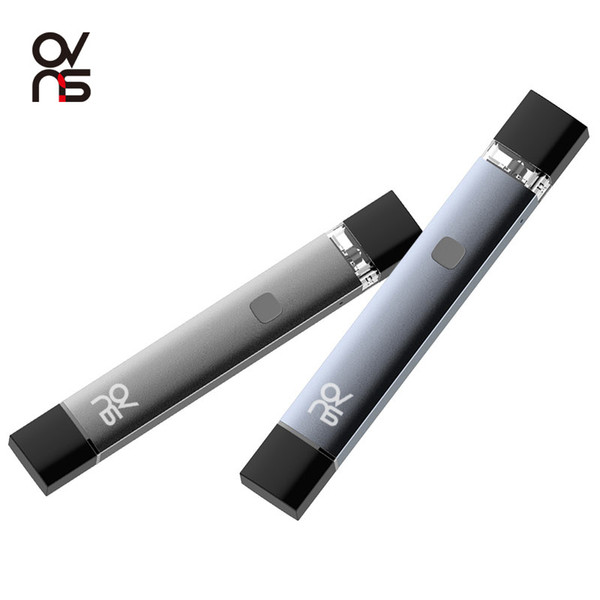 OVNS Brick E Cigarettes Vape Pods Disposable Vape Pen Vaporizer Preheat 250mAh E Cig Battery 0.5ML Empty Pod Adjustable Volts Vape Kits