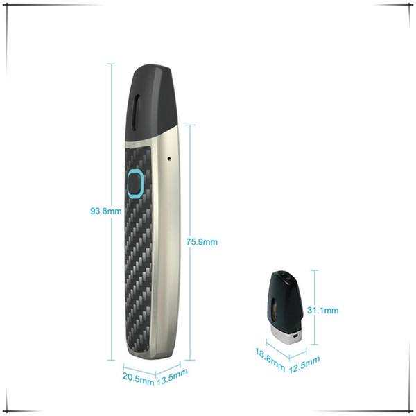 Authentic Itsuwa Vapesoul OP6 Empty Vape Pod Ceramic Disposable Cartridge for Vape Pen Kit