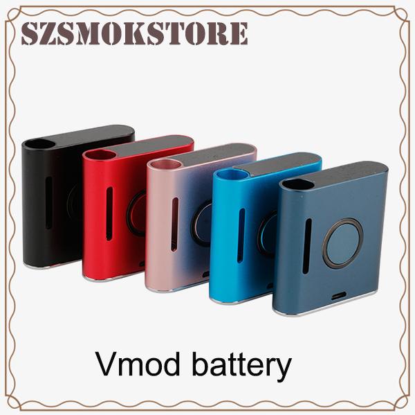 Top quality Vapmod Vmod battery Vape Pen Cartridges 900mah Vapmod V-mod battery 510 Thread Battery for Empty Vape Pen Cartridges 0266243-1