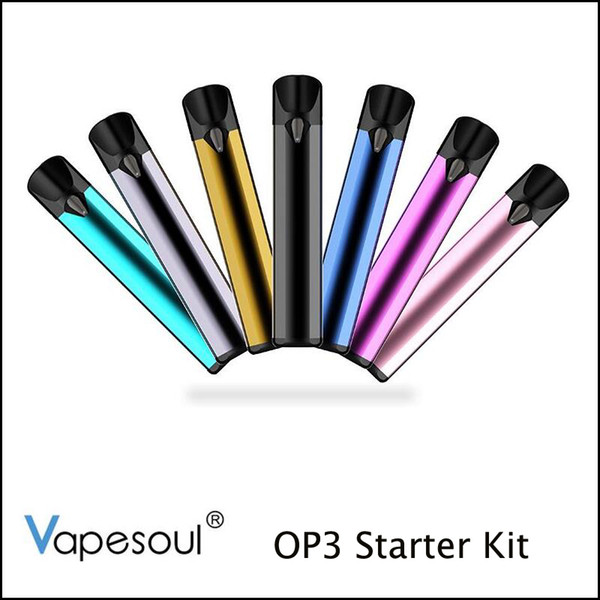 Vapesoul OP3 Starter Kit Vape Pen 420mah Battery 1.5ml OP3 Pod Vaporizer Cartridges Kit Vape Mod 100% Original