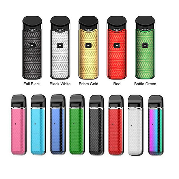 Nord Pod Kit Novo Stater Kit 1100mah 450mah Built-in Battery With Empty Cartridges Nord Mesh Coil Portable Vape Pen Kit