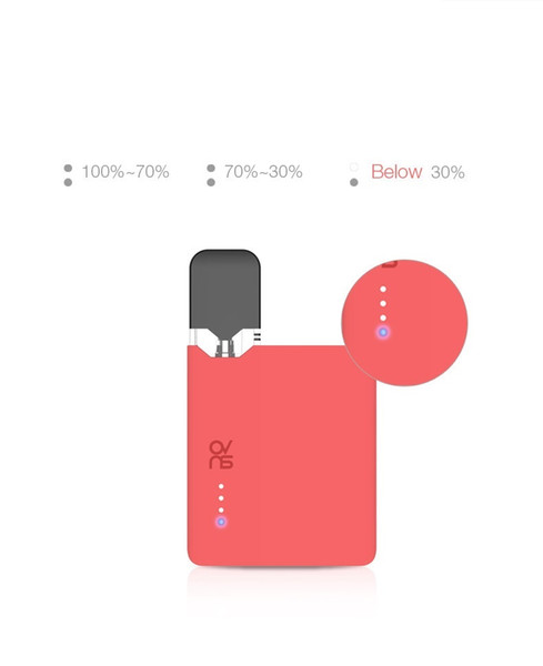 New Pod ecig 400mAh Mini Palm Vape Battery with Slim card-shaped appearance compatible with Most Pods