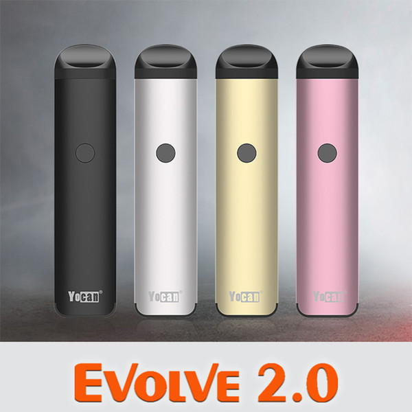 Presale Authentic Yocan Evolve 2.0 Starter WAX Preheat Battery Variable Voltage with Magnetic Connection 3 in 1 Vaporizer Vape Cartridge