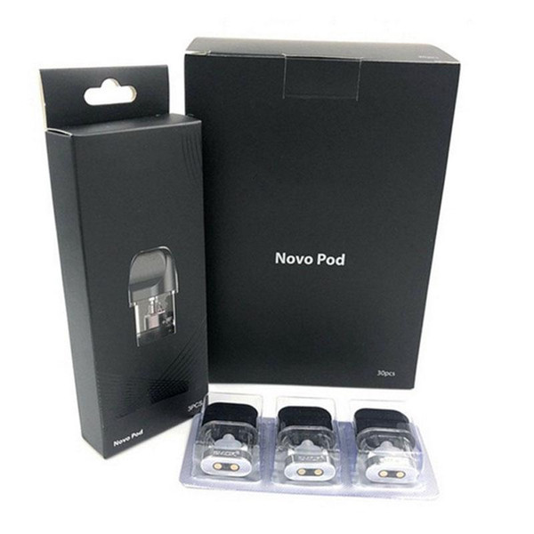 Smoke Novo Cartridge Replacement 2ml 1.2Ohm 1.5Ohm Cartridges Tank For Novo Vape Pod System Starter Kit Portable Device