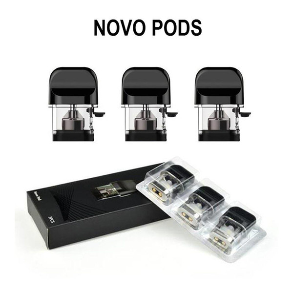 Novo Kit Vape Cartridges Replacement 2ml Refillable Empty Refilling Pods Atomizer for Novo Starter Kit