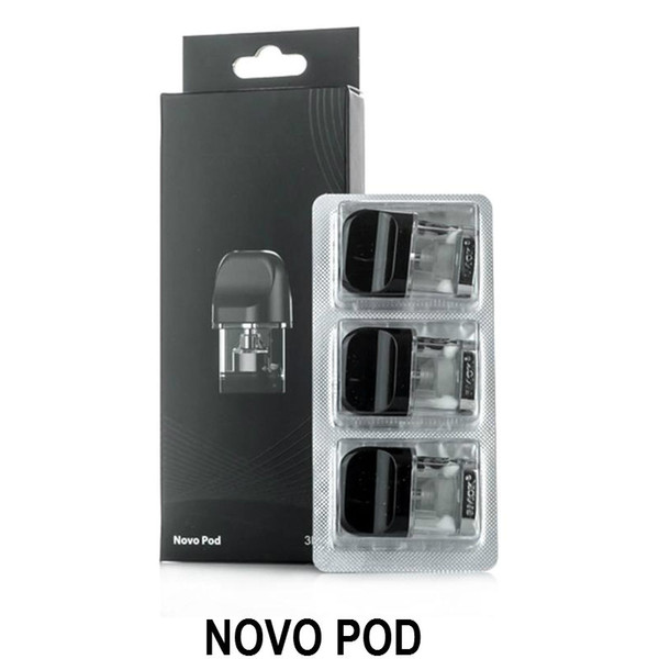 Novo Cartridges Tank No Leaking 2ml Refillable Empty Replacement Pod Atomizer for Novo Kit Vape Pod System Starter Kit