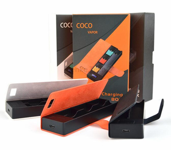 2019 COCO SMOKING Vapor Charging Box With LCD Charging Indicator 1200mAh Charger Bag For v2 v3 Vapor Pods Cartridge