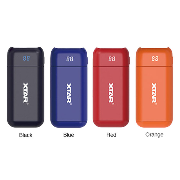 New Xtar PB2 Battery Charger/ Power Bank Dual Slot for Li-ion/ IMR/ICR 18650 Battery USB Quick Charge Multi-protection E-cig Charger