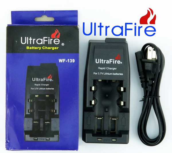 Original Ultra Fire Rapid Battery Charger for Nimh / Ni-Cd / Li-ion Rechargeable Battery Universal 14500 17500 18650 18350 18500 Free ship