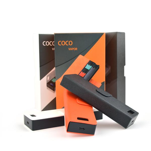 COCO SMOKING Vapor Charging Box With LCD Charging Indicator 1200mAh Charger Bag For Ju v2 v3 Vapor Pods Cartridge