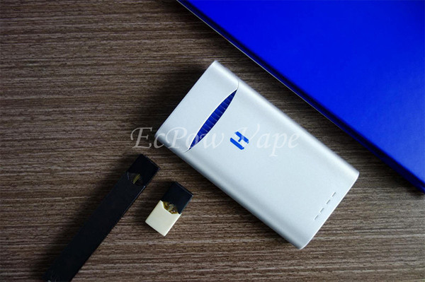 New Arrive Hippo Vape Pod Charger Power Bank Ecigarette 1500mah Capacity For Jul Ecig pods Elctronic Cigarette Chargers Wholesale